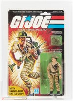 G.I. JOE: A REAL AMERICAN HERO - RECONDO SERIES 3/32 BACK PROOF CARD AFA 98 NM+.