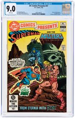 DC COMICS PRESENTS #47 JULY 1982 CGC 9.0 VF/NM (MASTERS OF THE UNIVERSE - FIRST HE-MAN & SKELETOR IN COMICS).