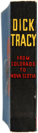 "DICK TRACY - FROM COLORADO TO NOVA SCOTIA" FILE COPY BLB.