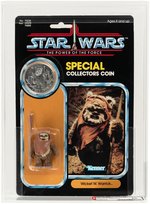 STAR WARS: POWER OF THE FORCE - WICKET W. WARRICK 92 BACK AFA 80 Y-NM.