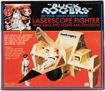 MEGO BUCK ROGERS LASERSCOPE FIGHTER UNUSED IN BOX.