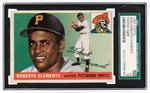 1955 TOPPS #164 ROBERTO CLEMENTE (HOF) ROOKIE CARD HIGH# SGC 60 EX 5.