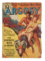 "ARGOSY" PULP LOT W/BURROUGHS.