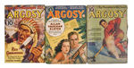 "ARGOSY" PULP LOT W/BURROUGHS.