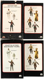 MEGO BUCK ROGERS 12" SCALE WALKING TWIKI ACTION FIGURE BOXED PAIR.