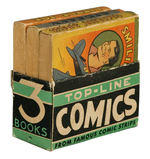 RARE "TOP-LINE COMICS" BOXED BOOK SET.