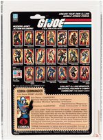 G.I. JOE - A REAL AMERICAN HERO - COBRA COMMANDER SERIES 2/20 BACK AFA 85+ NM+.