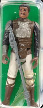 STAR WARS: RETURN OF THE JEDI - LANDO CALRISSIAN (SKIFF GUARD DISGUISE) 65 BACK-C AFA 85 NM+ (CLEAR BLISTER).