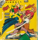 BATMAN AND ROBIN PINBALL BOXED MARX BAGATELLE GAME.