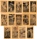 1927 YORK CARAMEL TYPE 1 (E210) NEAR SET WITH 29 HALL OF FAME MEMBER CARDS ALL CSG GRADED.