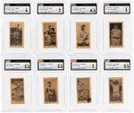 1927 YORK CARAMEL TYPE 1 (E210) NEAR SET WITH 29 HALL OF FAME MEMBER CARDS ALL CSG GRADED.