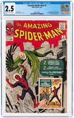 AMAZING SPIDER-MAN #2 MAY 1963 CGC 2.5 GOOD+ (FIRST VULTURE).
