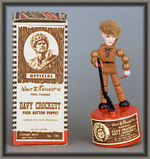 "DAVY CROCKETT (FESS PARKER) PUSH PUPPET."