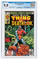 MARVEL TWO-IN-ONE #54 AUGUST 1979 CGC 9.0 VF/NM.