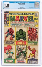 MARVEL TALES #1 1964 CGC 1.8 GOOD-.