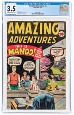 AMAZING ADVENTURES #2 JULY 1961 CGC 3.5 VG-.