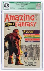 AMAZING ADULT FANTASY #7 DECEMBER 1961 CGC QUALIFIED 4.5 VG/FINE.