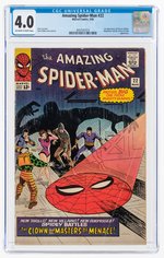 AMAZING SPIDER-MAN #22 MARCH 1965 CGC 4.0 VG.