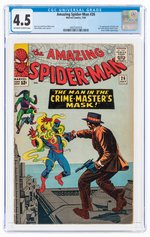 AMAZING SPIDER-MAN #26 JULY 1965 CGC 4.5 VG+.