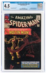 AMAZING SPIDER-MAN #28 SEPTEMBER 1965 CGC 4.5 VG+ (FIRST MOLTEN MAN).