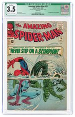 AMAZING SPIDER-MAN #29 OCTOBER 1965 CGC QUALIFIED 3.5 VG-.