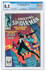 AMAZING SPIDER-MAN #252 MAY 1984 CGC 8.5 VF+ (FIRST BLACK COSTUME).