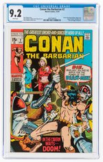 CONAN THE BARBARIAN #2 DECEMBER 1970 CGC 9.2 NM-.