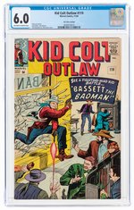 KID COLT OUTLAW #119 NOVEMBER 1964 CGC 6.0 FINE (UK PRICE VARIANT).