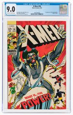 X-MEN #56 MAY 1969 CGC 9.0 VF/NM (FIRST LIVING MONOLITH).