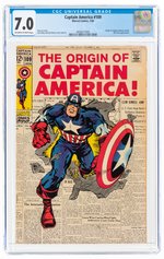 CAPTAIN AMERICA #109 JANUARY 1969 CGC 7.0 FINE/VF.