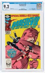 DAREDEVIL #181 APRIL 1982 CGC 9.2 NM- (DEATH OF ELEKTRA).