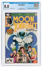 MOON KNIGHT #1 NOVEMBER 1980 CGC 8.0 VF.