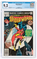 SPIDER-WOMAN #1 APRIL 1978 CGC 9.2 NM-.