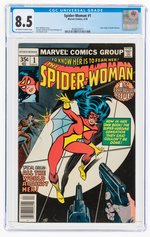 SPIDER-WOMAN #1 APRIL 1978 CGC 8.5 VF+.