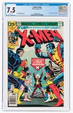 X-MEN #100 AUGUST 1976 CGC 7.5 VF-.