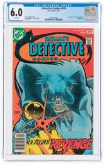 DETECTIVE COMICS #474 DECEMBER 1977 CGC 6.0 FINE.