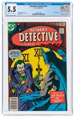 DETECTIVE COMICS #475 FEBRUARY 1978 CGC 5.5 FINE-.