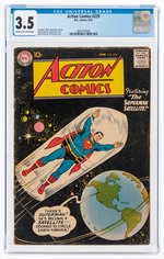 ACTION COMICS #229 JUNE 1957 CGC 3.5VG-.