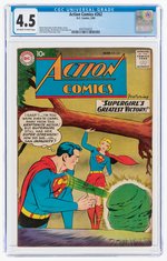 ACTION COMICS #262 MARCH 1960 CGC 4.5 VG+.