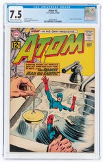 ATOM #2 AUGUST-SEPTEMBER 1962 CGC 7.5 VF-.