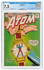 ATOM #3 OCTOBER-NOVEMBER 1962 CGC 7.5 VF- (FIRST CHRONOS).