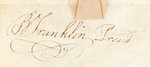 BENJAMIN FRANKLIN SIGNED 1786 DOCUMENT AS PRESIDENT OF SUPREME EXECUTIVE COUNCIL OF PENNSYLVANIA.