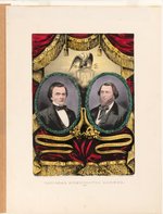 DOUGLAS/JOHNSON 1860 JUGATE CURRIER PRINT.