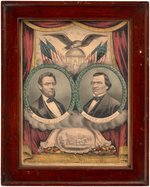 LINCOLN & JOHNSON 1864 JUGATE CURRIER.