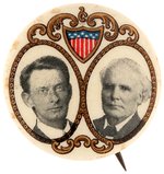 WATSON & TIBBLES 1904 POPULIST PARTY JUGATE BUTTON.