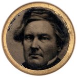 MILLARD FILLMORE RARE 1856 CAMPAIGN FERROTYPE.