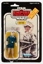 STAR WARS: THE EMPIRE STRIKES BACK - HAN SOLO HOTH 31 BACK-A CARDED ACTION FIGURE.