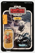 STAR WARS: THE EMPIRE STRIKES BACK - YODA 32 BACK-B CARDED ACTION FIGURE.