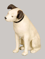 RCA NIPPER PAPER MACHE DOG FIGURE.