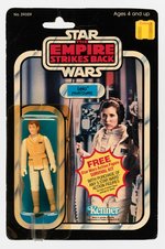 STAR WARS: THE EMPIRE STRIKES BACK - LEIA HOTH 41 BACK-A CARDED ACTION FIGURE.